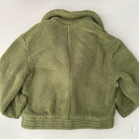 Free People Women’s Green Cozy Jacket Size S - Picture 6 of 16